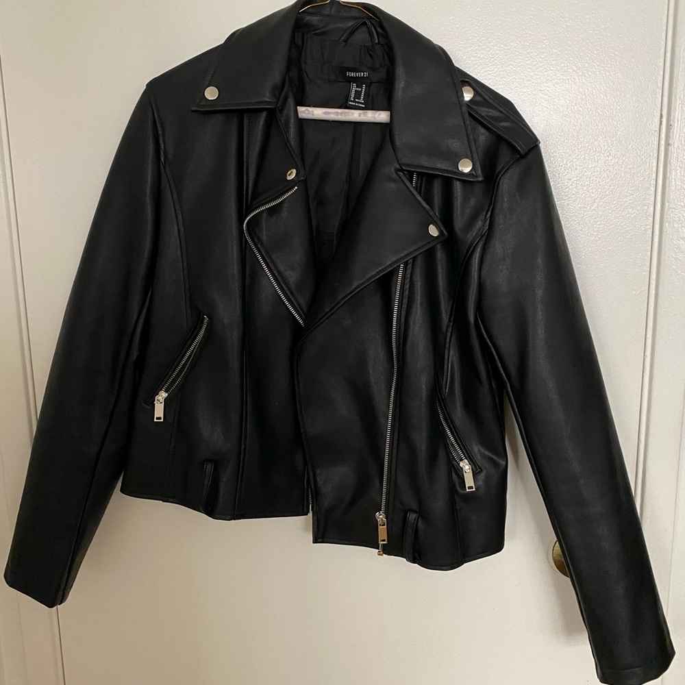 Forever 21 leather jacket